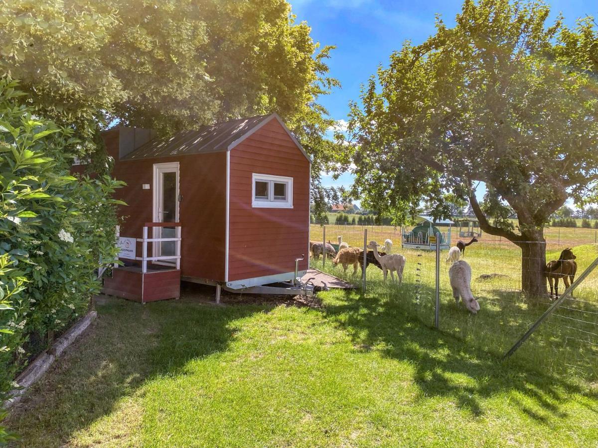 Tiny House Auf Der Alpaka Farm Villa Rubkow Dış mekan fotoğraf