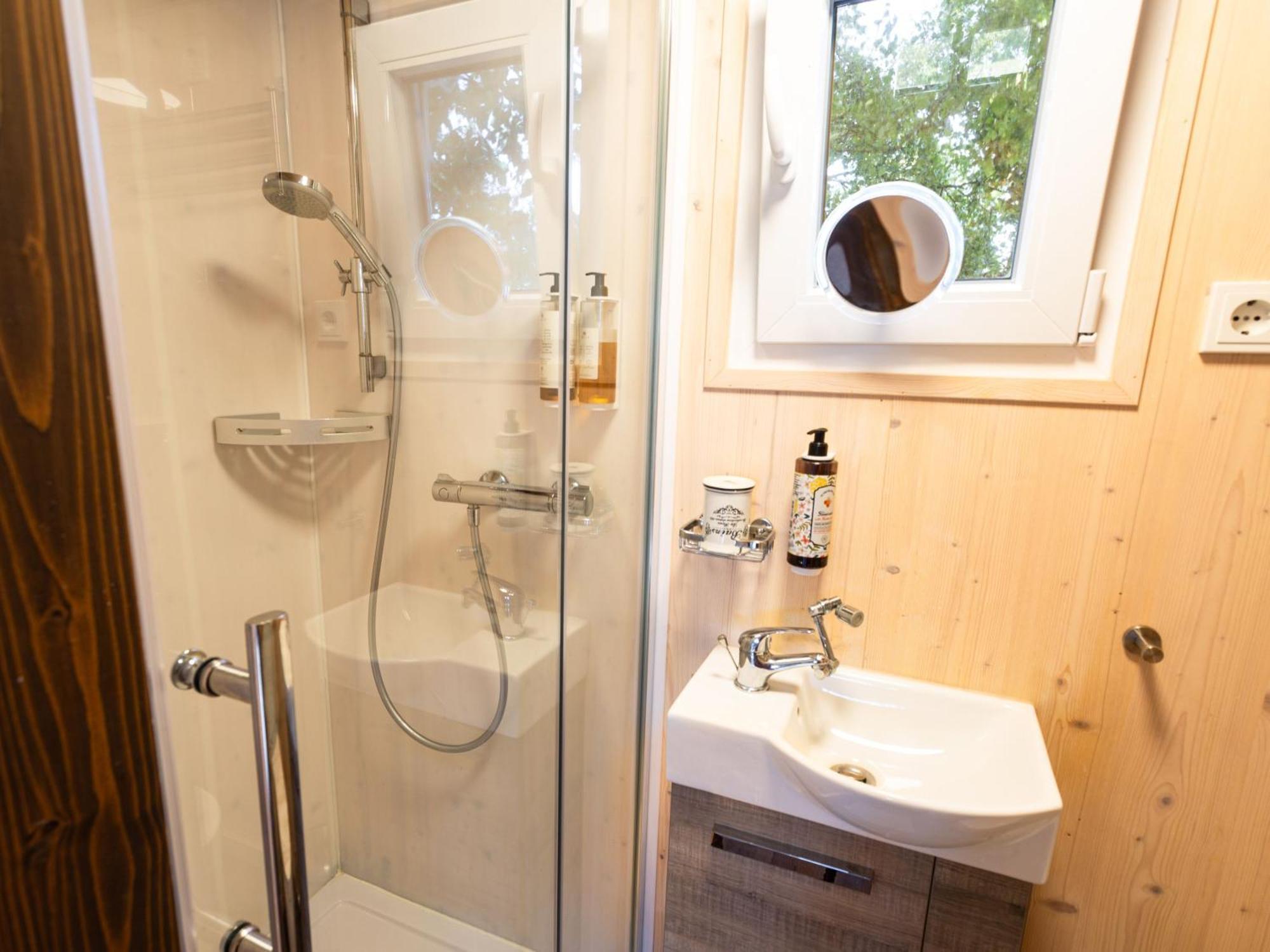 Tiny House Auf Der Alpaka Farm Villa Rubkow Dış mekan fotoğraf