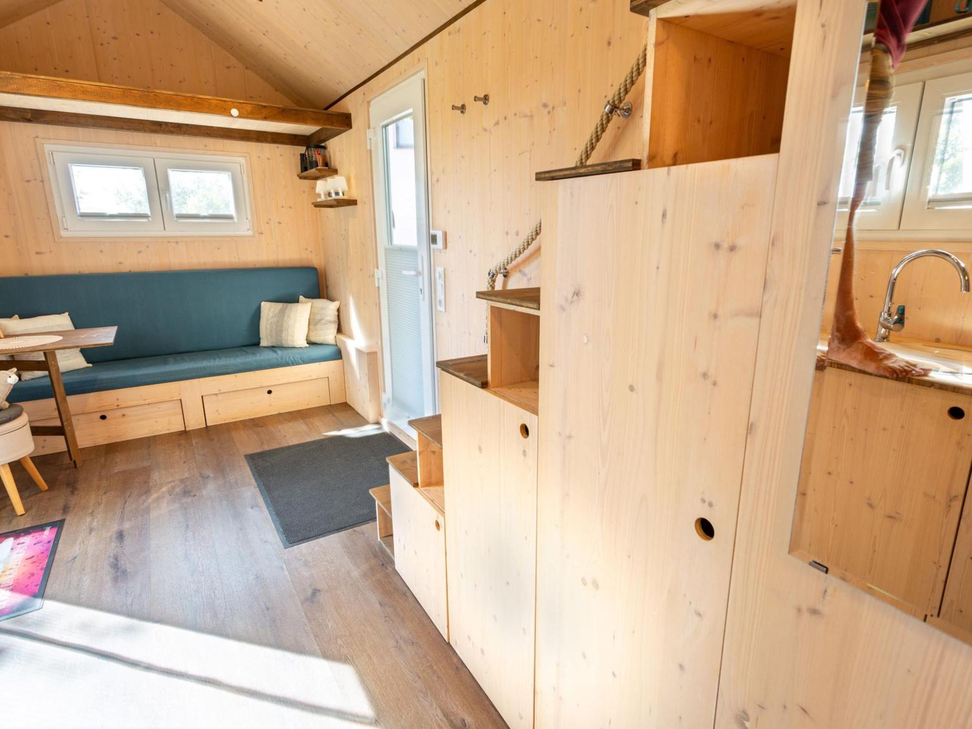 Tiny House Auf Der Alpaka Farm Villa Rubkow Dış mekan fotoğraf