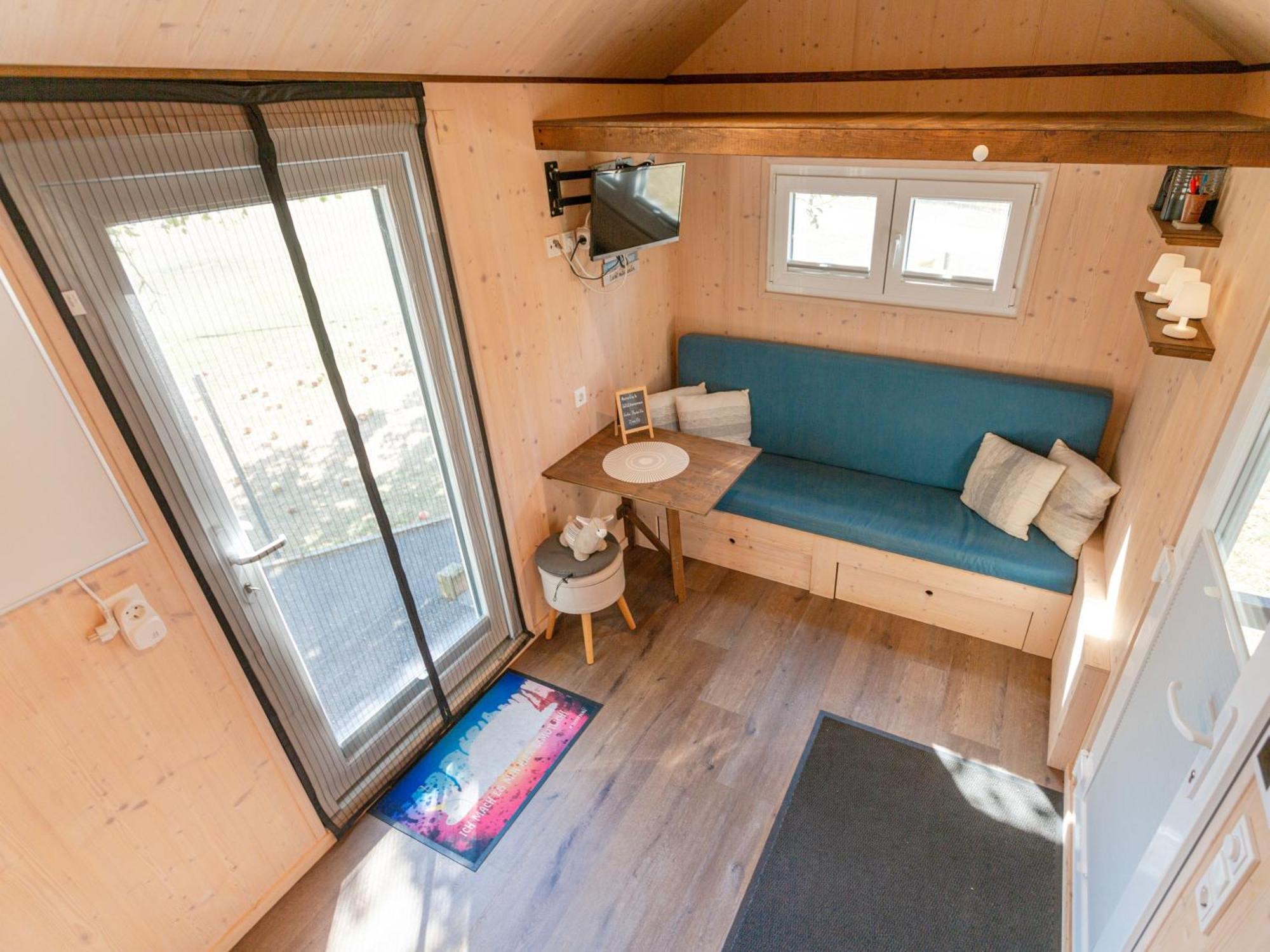 Tiny House Auf Der Alpaka Farm Villa Rubkow Dış mekan fotoğraf